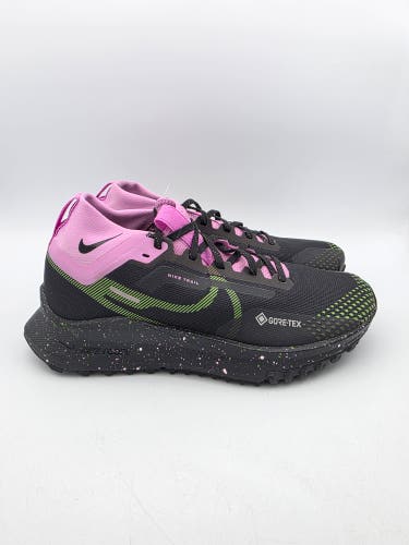 Nike React Pegasus 4 Trail GTX Black Magenta Shoes Women's Size 8.5 FN7102-010