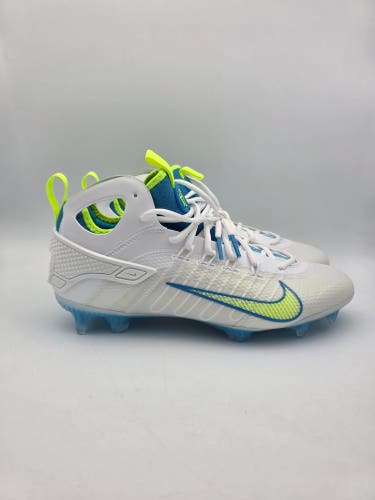 Nike Alpha Huarache 9 Elite Mid LAX SE Lacrosse Cleats Mens Size 12 FV6149-100