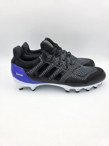 Adidas Ultraboost Core Black/Purple/Gold Football Cleats JP7410 Men’s Sz 13 NWT