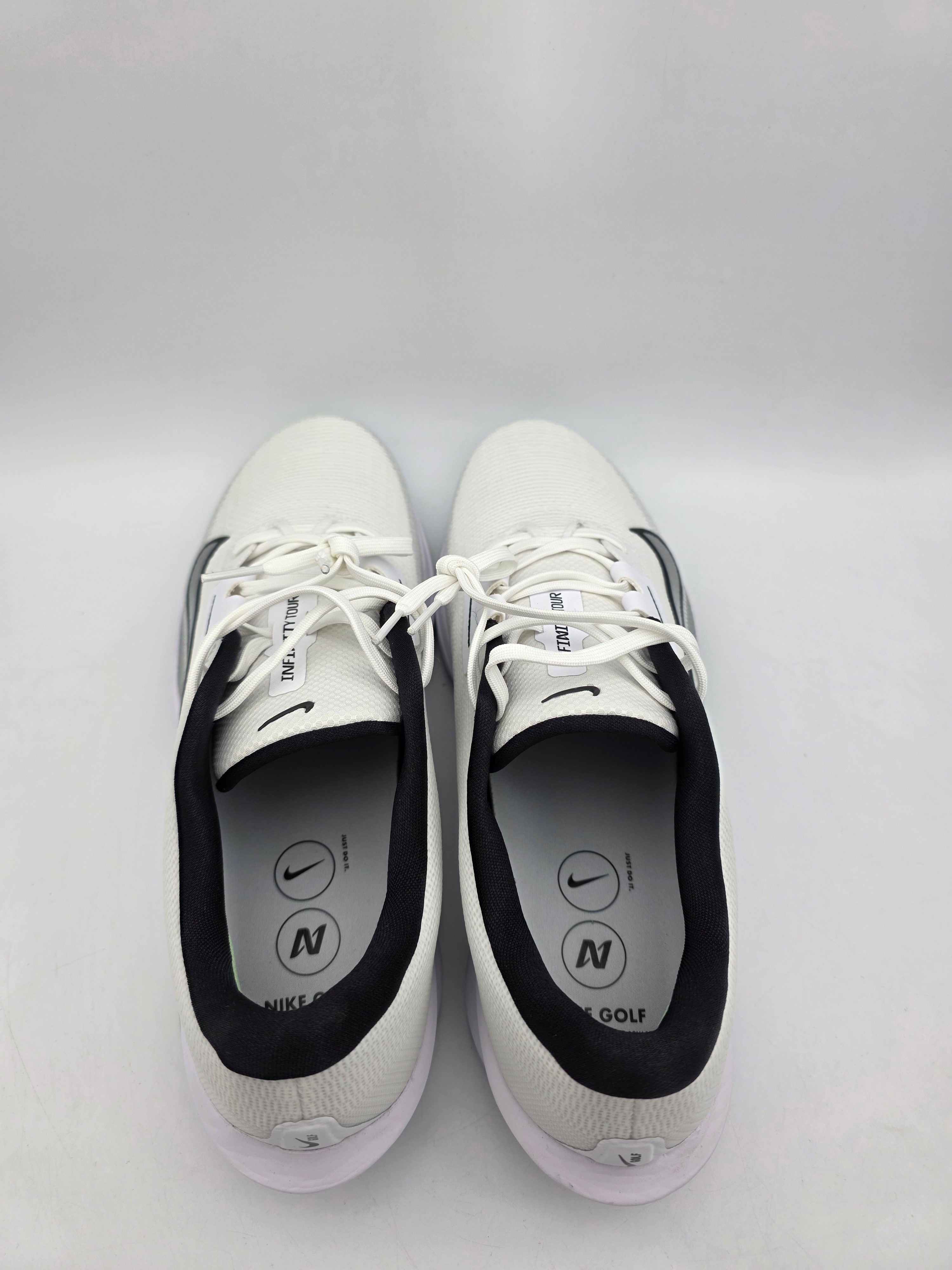 Nike Men\'s Air Zoom Infinity Tour 2 Golf Shoes Size 11.5 White FD0217-100 New Nike Air Zoom Infinity Tour 2 Golf Shoes White Mens Size  main image 3