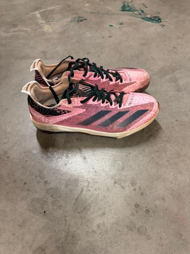 Pink Men's 11.5K (Little Kids) Youth Adidas Adizero Low Top Metal (Used)
