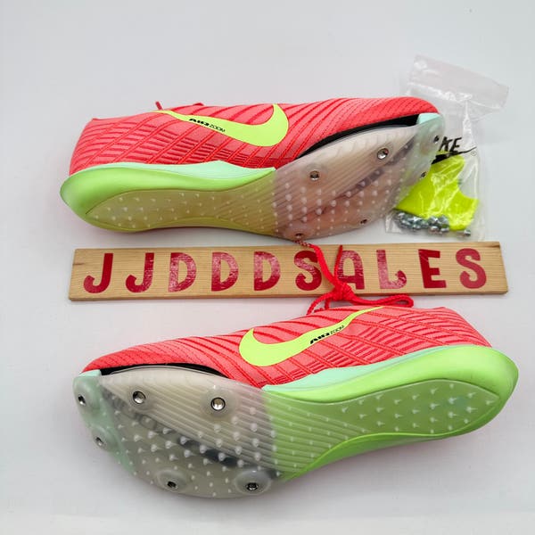 Nike Air Zoom Maxfly 2 Track Spikes FD8395-600 Crimson Men display picture 1