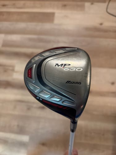 2010 Mizuno MP-630 Right Handed Driver Stiff Flex 9.5 Loft (Used)