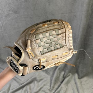 Gray Rawlings Highlight Series RH Pitcher's Baseball Glove 12" (Used)