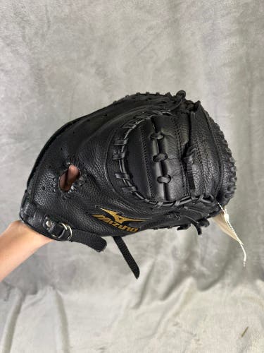 Black Mizuno Supreme RH Catcher's Baseball Glove 32.5" (Used)