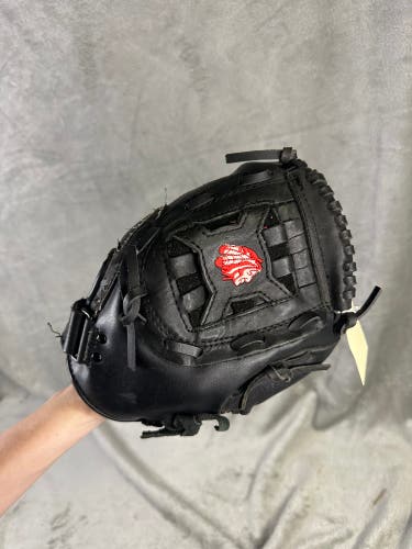 Black Nokona TN1000 RH Pitcher's Baseball Glove 10.5" (Used)
