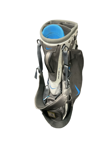 Used Nike LITE SPORT STAND BAG Mens Stand Bag Grey 11834-S000050477