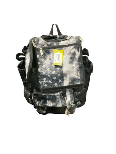 Used BoomBah BLK/GRAY WHEELED BAG BB/SB Player Wheeled Bag Black 11834-S000050567