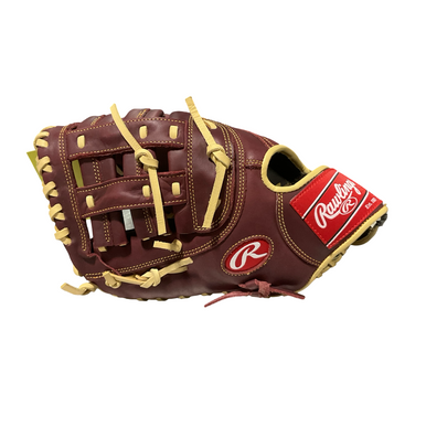 Used Rawlings SANDLOT GLOVE BB/SB First Base LH Throw Brown 12 1/2" 11834-S000050570