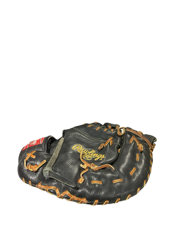Used Rawlings RENEGADE 1B BB/SB First Base LH Throw Black 12 1/2" 11834-S000050587