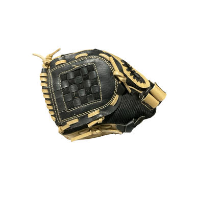 Used Adidas BLK/BROWN GLOVE LH Throw Fastpitch Gloves Black 9 1/2" 11834-S000050620