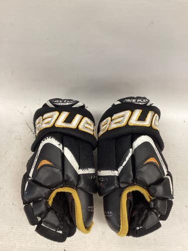 Used Bauer VAPOR APX2 GLOVES Junior Gloves Black 10" 11851-S000046535