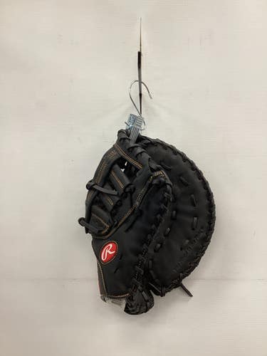 Used Rawlings RENEGADE RFBMB BB/SB First Base RH Throw Black 12 1/2" 11851-S000046537