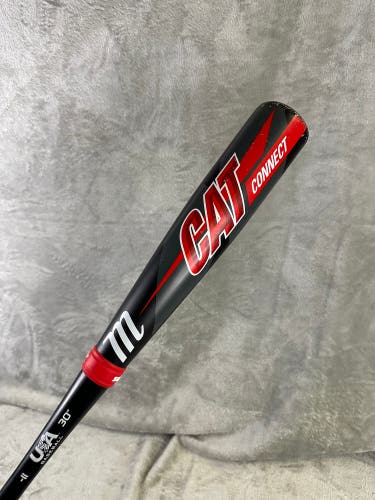 2023 Marucci CAT Connect Hybrid Bat USABat Certified (-11) Hybrid 19 oz 30" (Used)