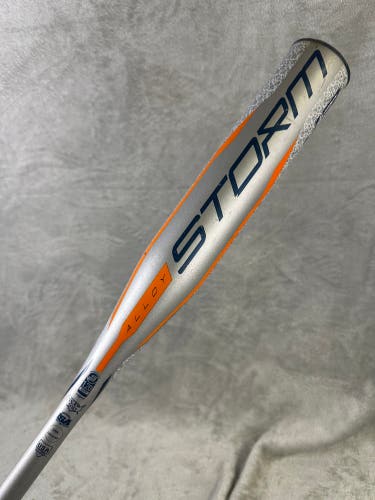 Gray 2020 Rawlings Storm Alloy Bat (-13) Alloy 14 oz 27" (Used)