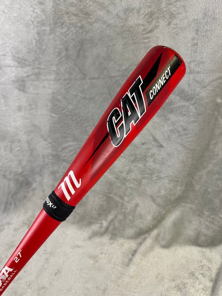 2021 Marucci CAT Connect Hybrid Bat USABat Certified (-11) Hybrid 16 oz 27" (Used)