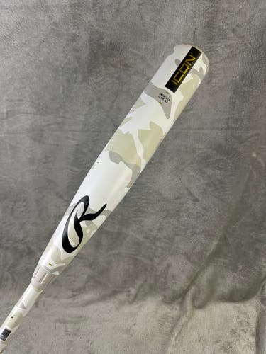 2025 Rawlings Icon Composite Bat USSSA Certified (-5) Composite 26 oz 31" (Used)