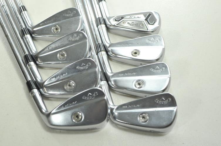 Callaway Apex MB/TCB 2021 4-PW,AW Iron Set Stiff RH KBS Tour 120 Steel # 210655