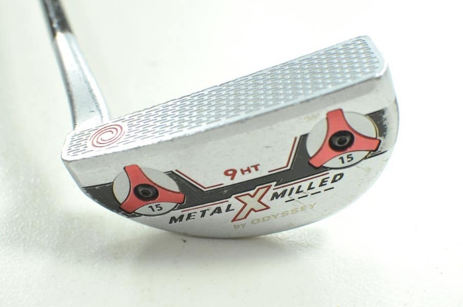 ★人気 ODYSSEY l X Milled 9HT パター34インチ LEFT HANDED Odyssey Metal X Milled 9HT 34