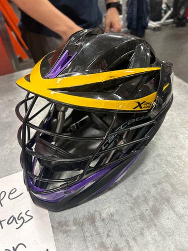 Used Cascade XRS PRO Lacrosse Helmet Black MD 11337-S000486166