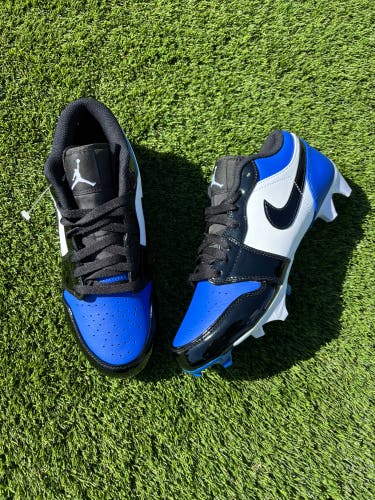 Men's Size M 9.0 (W 10.0) Nike Air Jordan  1 Low TD  Top Molded Football Cleats (New)