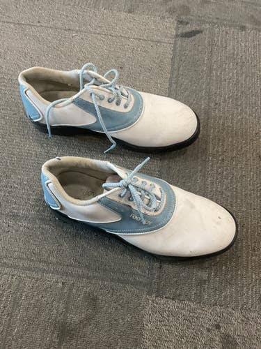 Used Foot Joy Jr Golf Shoes Royal Blue Youth 08.5 11614-S000236415