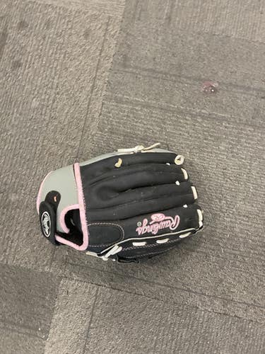 Used Rawlings FAST PITCH BB/SB Glove RH Throw Black 11 1/2" 11614-S000236387