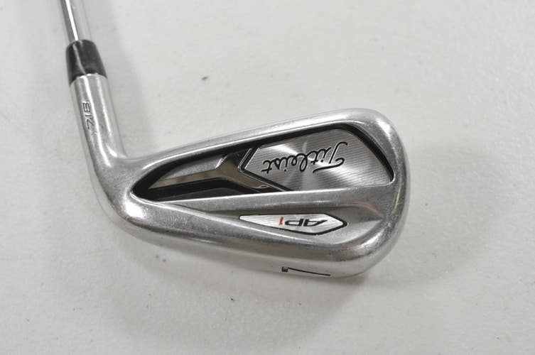 Titleist 718 AP1 Single 7 Iron Stiff Flex Right AMT Red S300 Steel # 218131