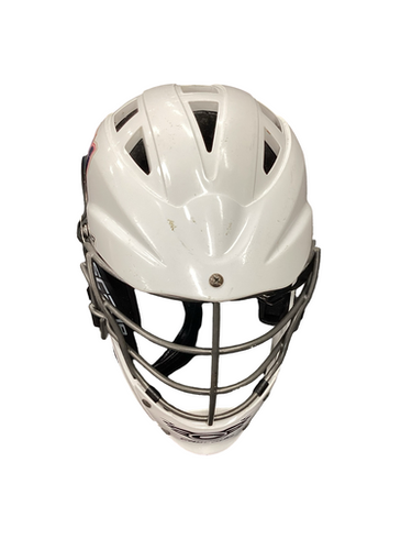 Used Cascade CSR Lacrosse Helmet White MD 11613-S000182183