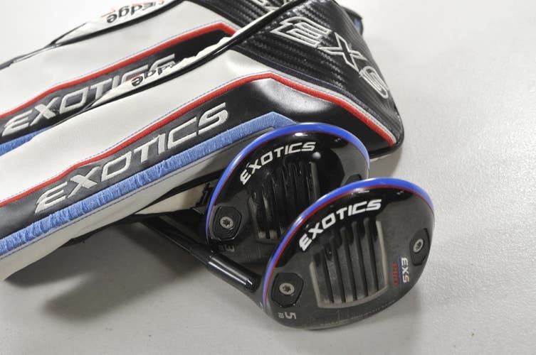 Tour Edge Exotics EXS Pro 3 and 5 Fairway Wood Set RH Regular Graphite # 217710