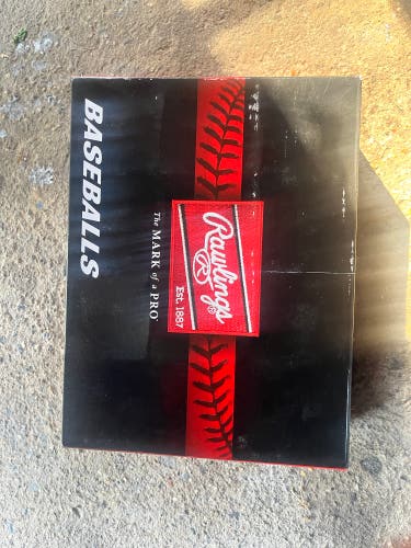 Rawlings Baseballs 12 Pack (1 Dozen) (New)