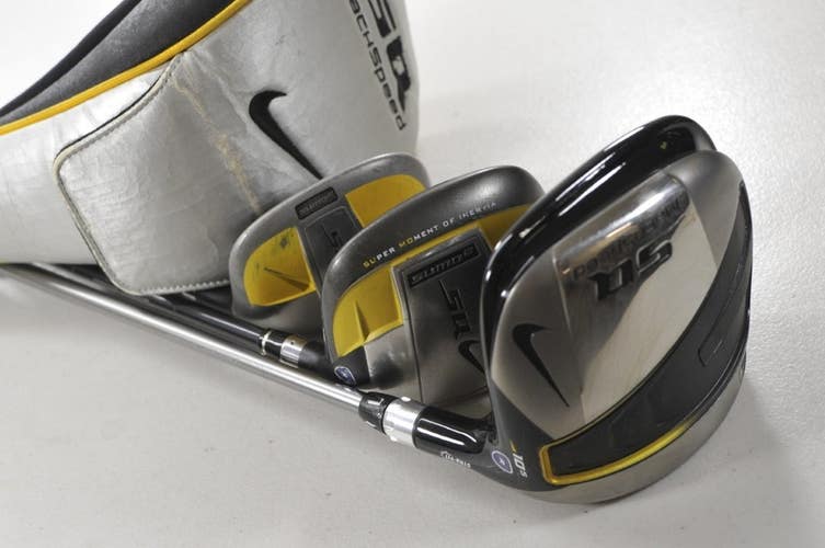 Nike SQ MachSpeed STR8-FIT 10.5* Driver, #3 Wood, #4 Hybrid Set Regular # 218033