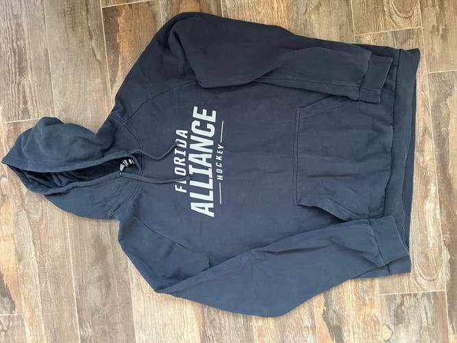 Blue Men's Large Unbranded Sweatshirt (Used)