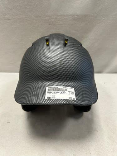 Used Under Armour 6 1/2 - 7 1/2 Batting Helmet No Mask Grey One Size 11490-S000273024