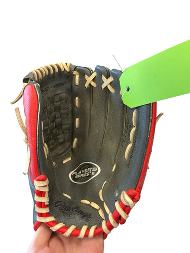 Used Rawlings PLAYERS SERIES BB/SB Glove RH Throw Grey 11 1/2" 11682-S000132355