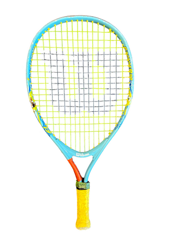 Used Wilson 19 SPONGEBOB Junior Tennis Racquet Carolina Blue 19" 11682-S000132305