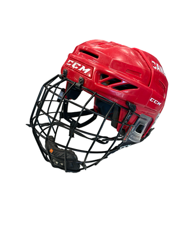 Used CCM FM 760 Helmet Cage Combo Red S/M 11682-S000132295