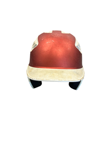 Used Rawlings BATTING HELMET Batting Helmet No Mask Red S/M 11682-S000132299