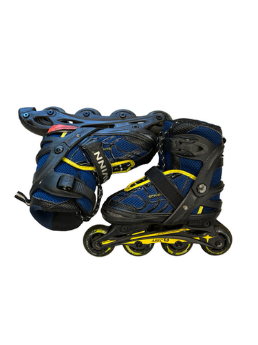 Used Schwinn ABEC5 Junior Rec Fitness Skates Navy Blue Adjustable 11682-S000132273