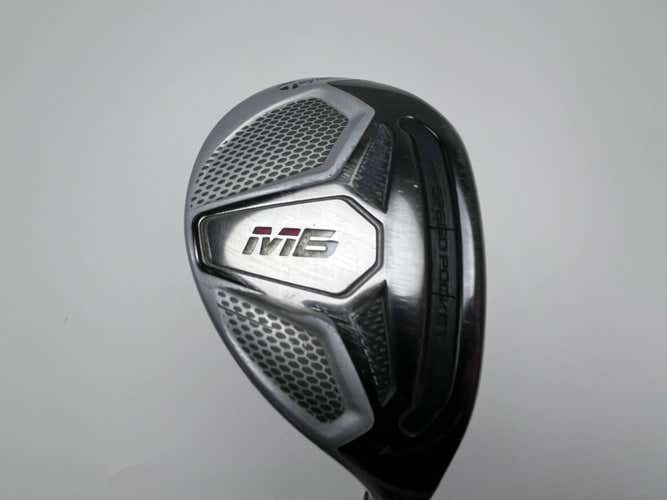 TaylorMade M6 3 Hybrid 19* Fujikura Atmos Red 7S Stiff Graphite Mens RH