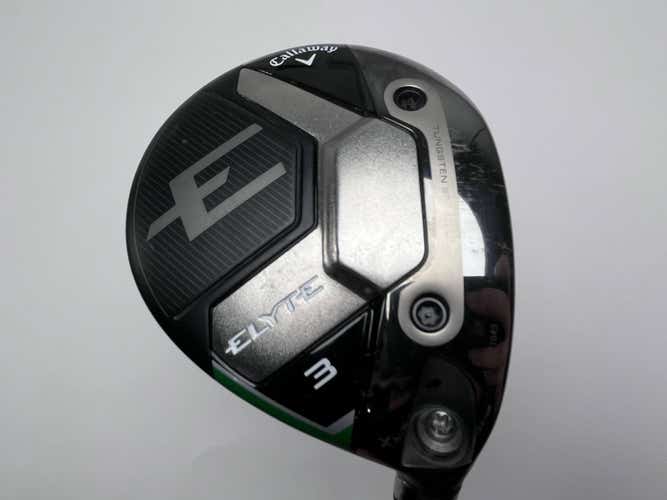 Callaway Elyte 3 Fairway Wood 15* Aretera EC1 4 75g Stiff Graphite Mens RH