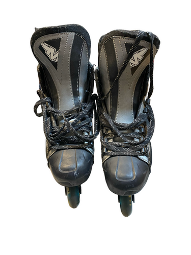 Used Mission H 550 Senior Roller Quad Skates Black Senior 11 11706-S000377068