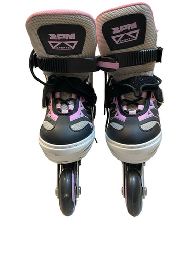Used ZPM Child Rec Fitness Skates Black Adjustable 11706-S000376985