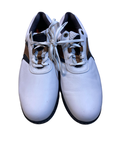 Used Foot Joy Mens Golf Shoes White Senior 13 11706-S000377178
