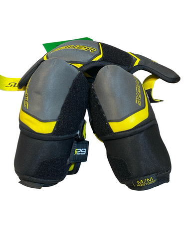 Used Bauer SUPREME S29 Senior Elbow Pads MD 11706-S000377155