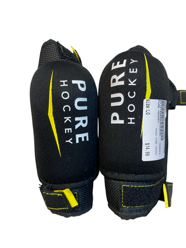 Used PURE HOCKEY Youth Elbow Pads LG 11706-S000377114