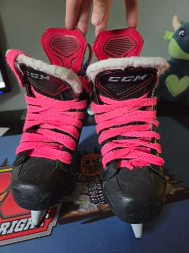 Black 2019 CCM JetSpeed FT2 Hockey Skates Regular Width 11.5 (Used)