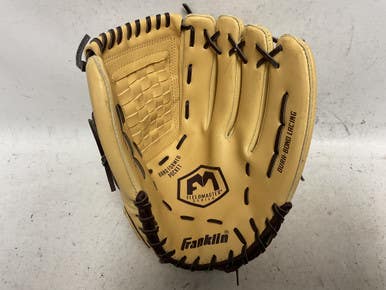 Used Franklin Fieldmaster Series 22662 Baseball Glove RH Throw Almond 12 1/2" 11855-S000203483
