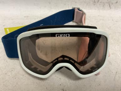 Used Giro NAMUK Snow Goggles Youth Pink And Navy Blue 11855-S000203475