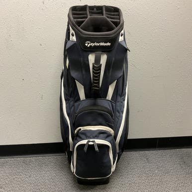 Used Taylormade CATALINA Mens Cart Bag Navy And White 11855-S000203452